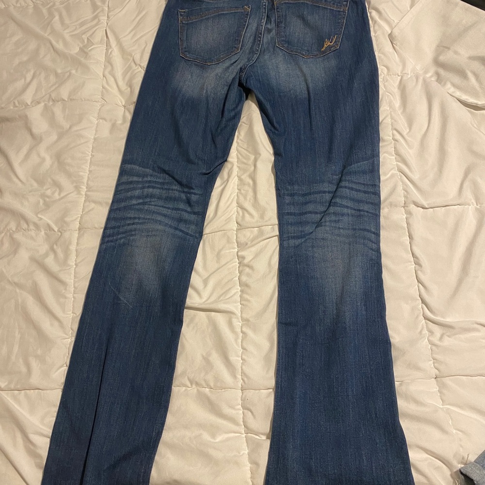 Express Jeans Mid Rise Boot Cut - Picture 4 of 6